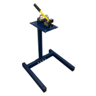 Cable Equipements - Métreuse-cisaille MCC20-P-ALU - Modèle sur pied - Roue de mesure aluminium strié