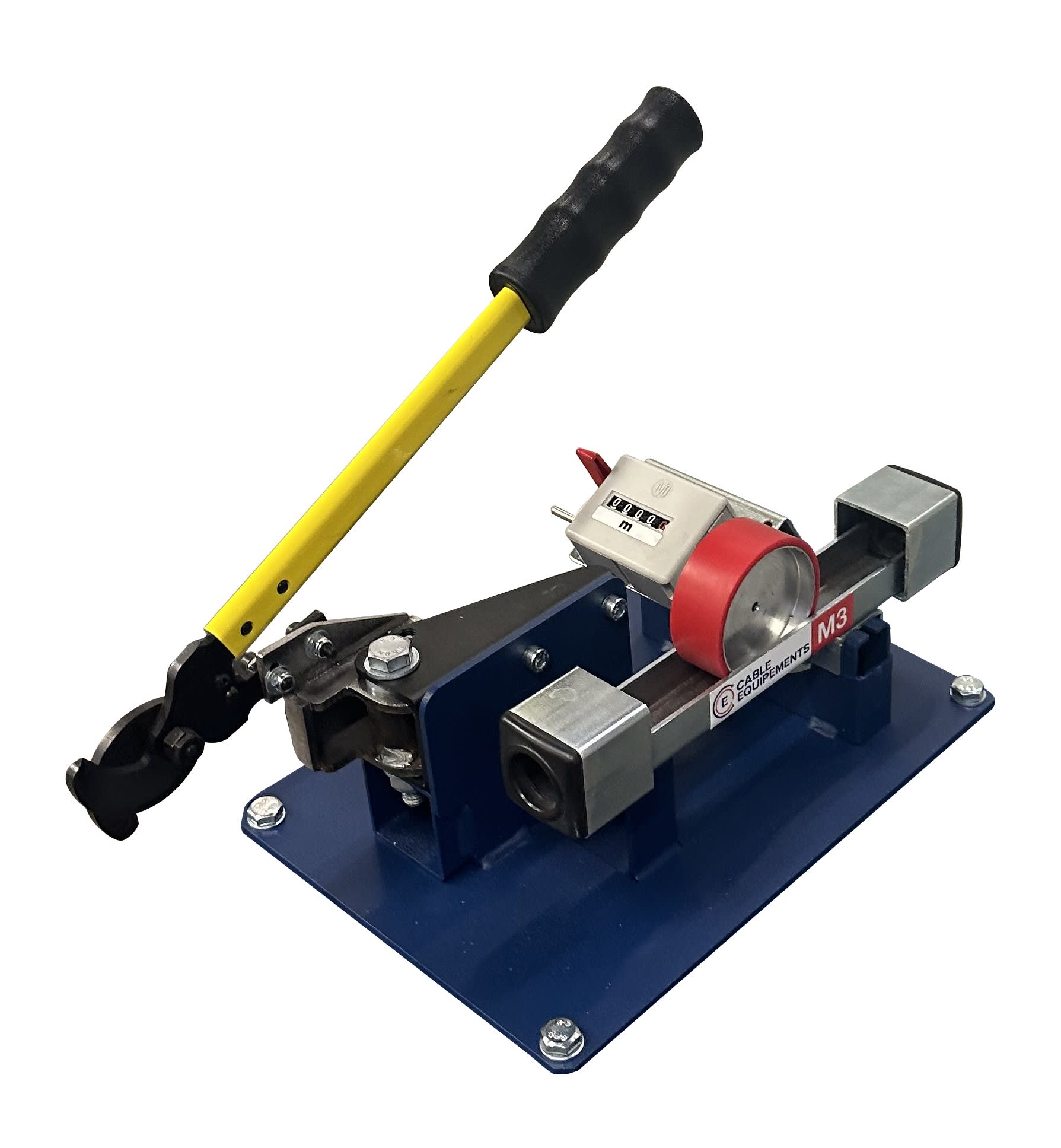 Cable Equipements - Métreuse-cisaille MCC20-T-PU - Modèle de table - Roue de mesure polyuréthane -