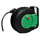 Cable Equipements - P105 : enrouleur rappel auto PLT 100 - 5+1m 3G1,5² HO5VV-F - IP42 - Cliquet