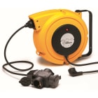 Cable Equipements - P508/P3 : enrouleur rappel auto PLT 500 - 14+1.5m 3G1,5² HO5VV-F - IP42 -Cliquet