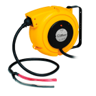 Cable Equipements - Enrouleur rappel auto pour charge de BATTERIE - 6m 2x9² IGUS CF130 - IP42 -