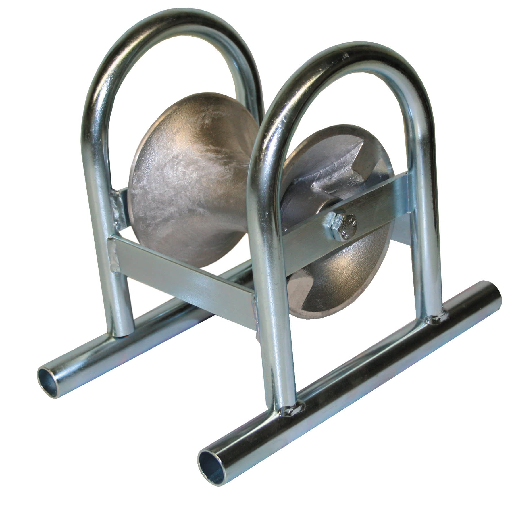 Cable Equipements - Poulie PL1AC-LIN - 1 diabolo- Châssis et diabolo en acier galvanisé -