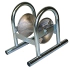 Cable Equipements - Poulie PL1AC-LIN - 1 diabolo- Châssis et diabolo en acier galvanisé -