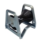 Cable Equipements - Poulie PL1NY-LIN - 1 diabolo - Châssis acier galvanisé - diabolo nylon noir -