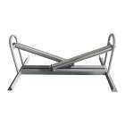 Cable Equipements - Poulie PL2AC-V - 2 rouleaux en V - Châssis peinture à chaud et rouleau en acier