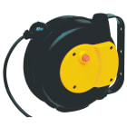 Cable Equipements - P102 : enrouleur rappel auto PLT 100 - 7+1m 2x1² HO5VV-F - IP42 - Cliquet
