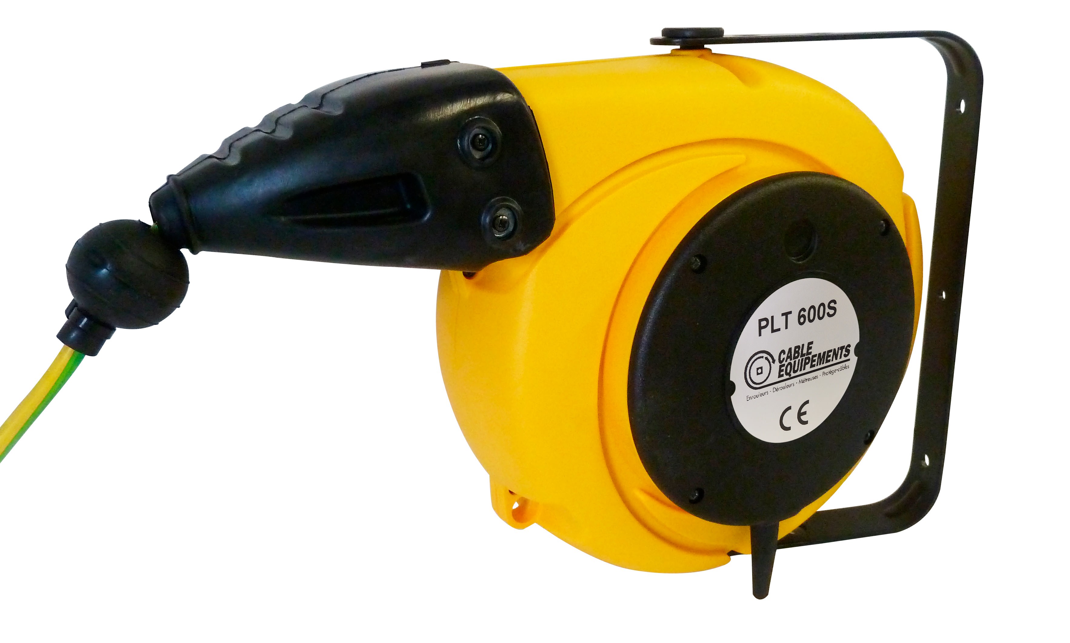 Cable Equipements - S664 : enrouleur rappel auto PLT 600 S - 08+1.5m 4G1,5² HO5VV-F - IP43 -