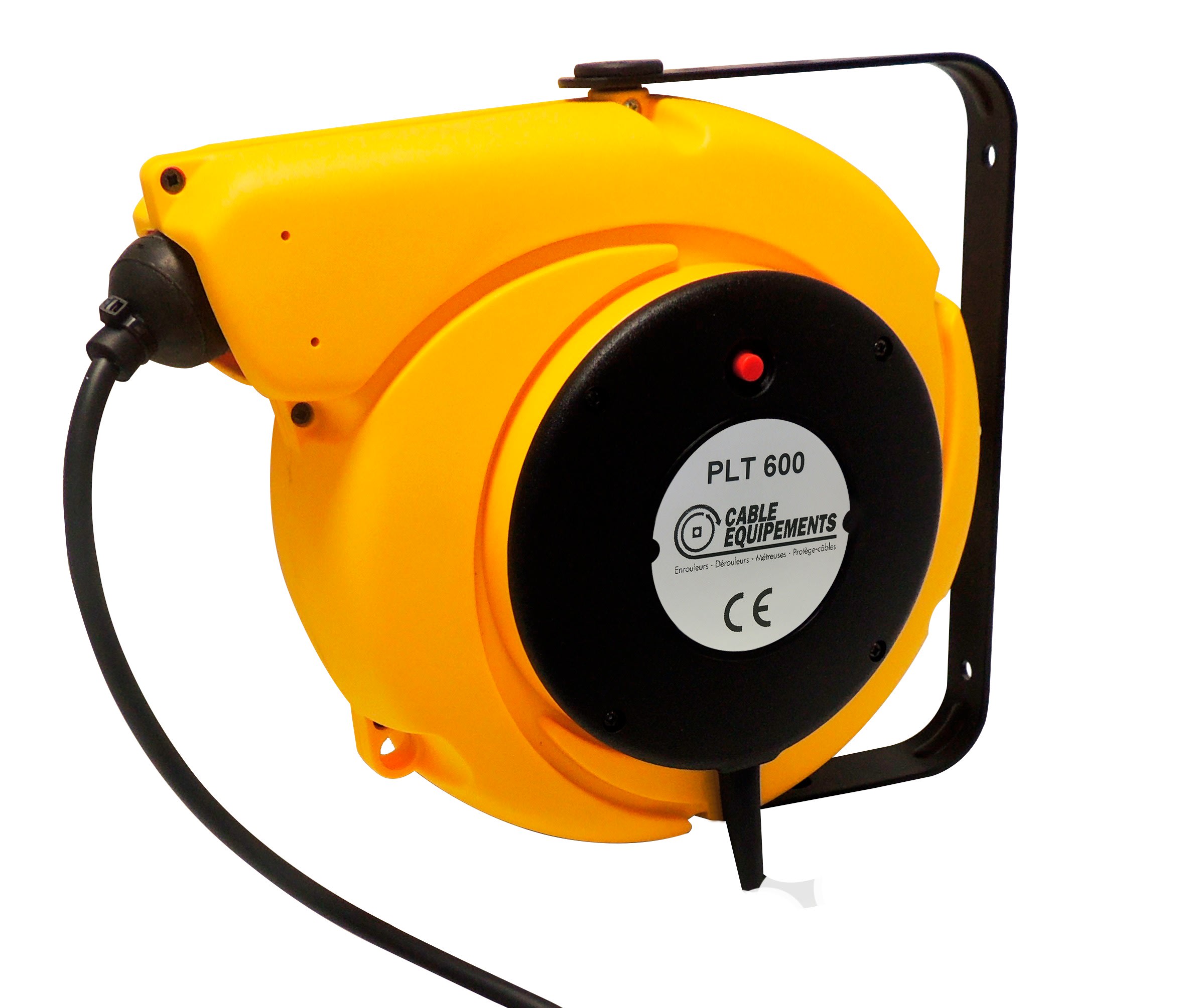 Cable Equipements - P601 : enrouleur rappel auto PLT 600 - 15+1.5m 1x2,5² HO5VV-F - IP42 -