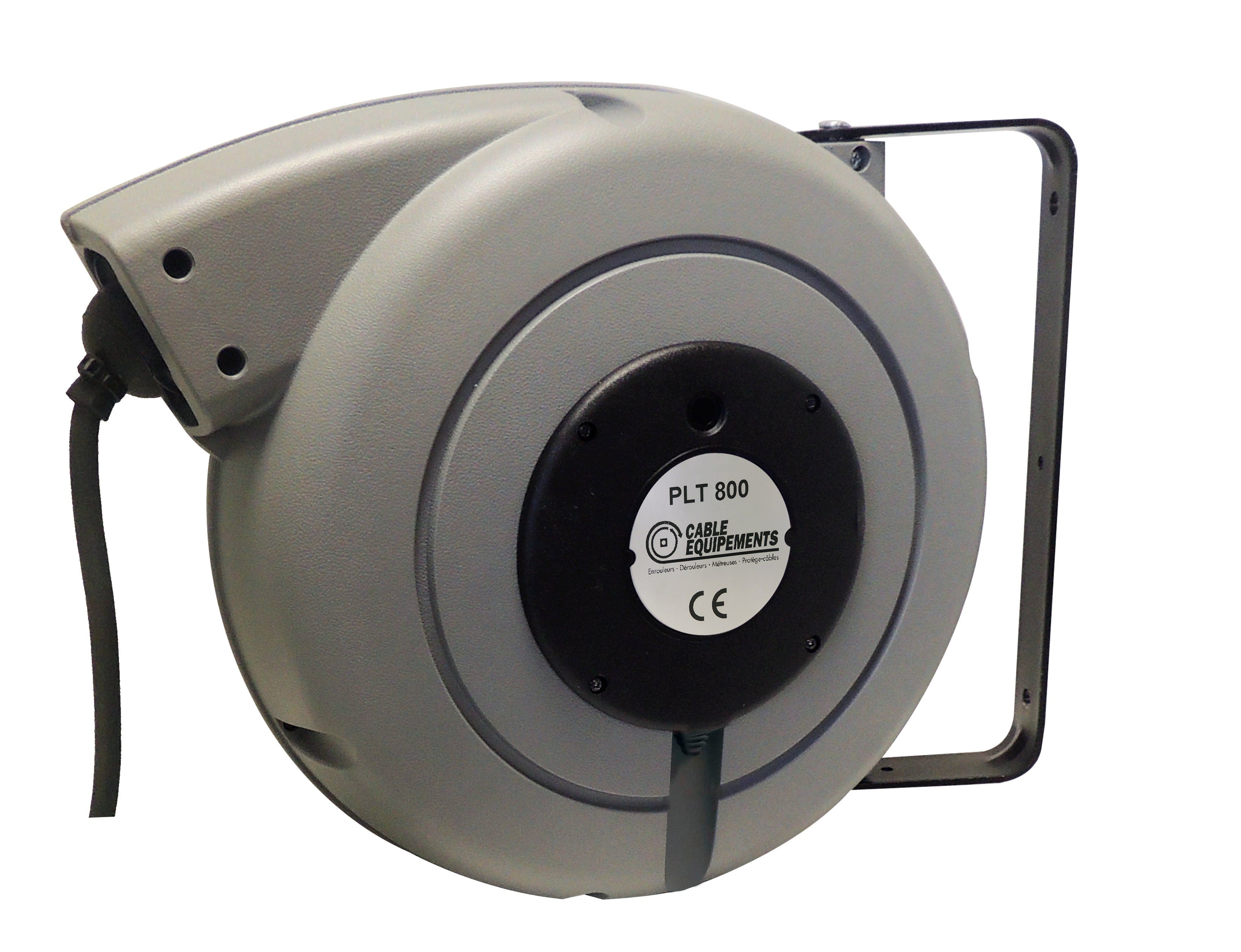 Cable Equipements - P809 : enrouleur à rappel automatique gamme PLT 800 - 16+2m 4G1,5² HO7RN-F -
