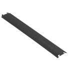 Cable Equipements - PONT PIETONS 13-1 : passage de cable Pietons - 1m - 1 canal 13x40mm - NOIR -