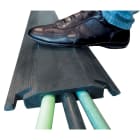 Cable Equipements - PONT PIETONS 26-1 : passage de cable Pietons - 1m - 1 canal 26x85mm - NOIR -