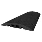 Cable Equipements - RALENTISSEUR : passage de cable Vehicules - 80cm - NOIR - 2 canaux 35x53mm -