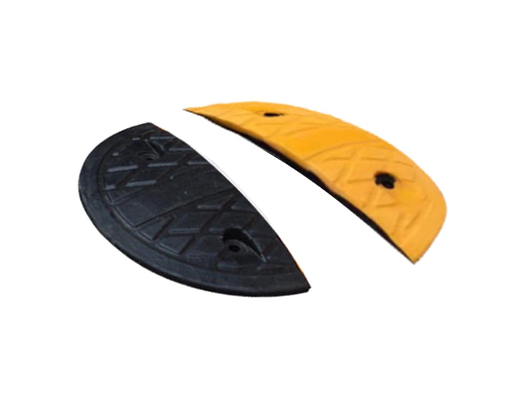 Cable Equipements - Extrémités de Ralentisseur RALMODUL-EXT - par paire (1 noir + 1 jaune)