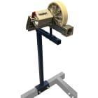 Cable Equipements - Option métreuse M35, roue polyuréthane pour SPIRO-H sur pied- Pour diamètre maxi