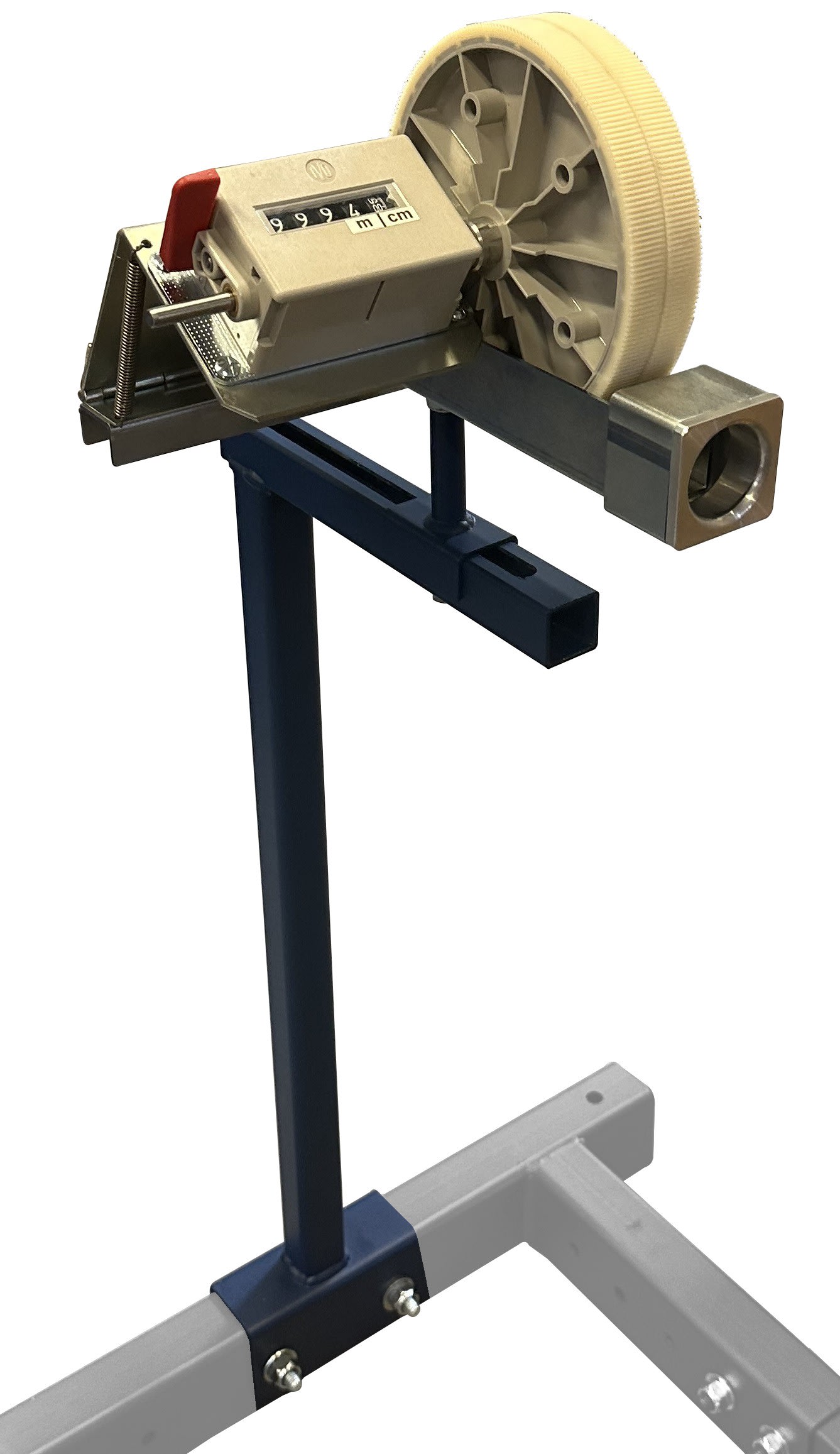 Cable Equipements - Option métreuse M35, roue polyuréthane pour SPIRO-H sur pied- Pour diamètre maxi