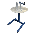 Cable Equipements - SPIRO-H1-P : enrouleur/dérouleur manuel HORIZONTAL (1 plateau), modèle sur pied