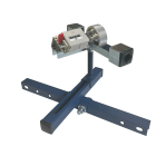 Cable Equipements - Option métreuse M20, roue aluminium strié, pour SPIRO-H1 de table -