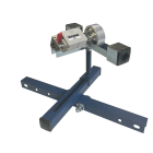 Cable Equipements - Option métreuse M20, roue aluminium strié, pour SPIRO-H1 de table -