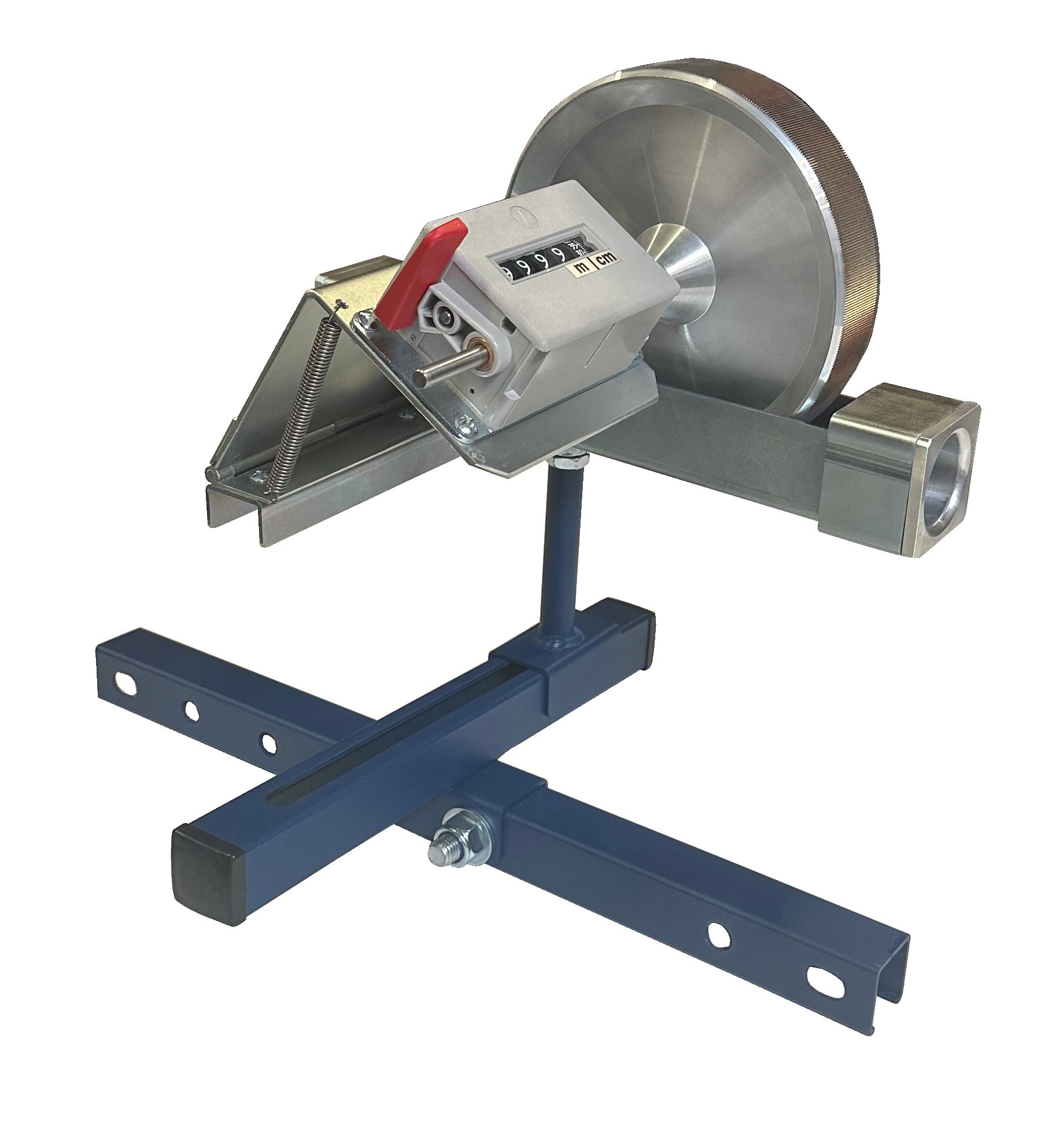 Cable Equipements - Option métreuse M35 roue aluminium strié, pour SPIRO-H1 de table - Pour diamètre