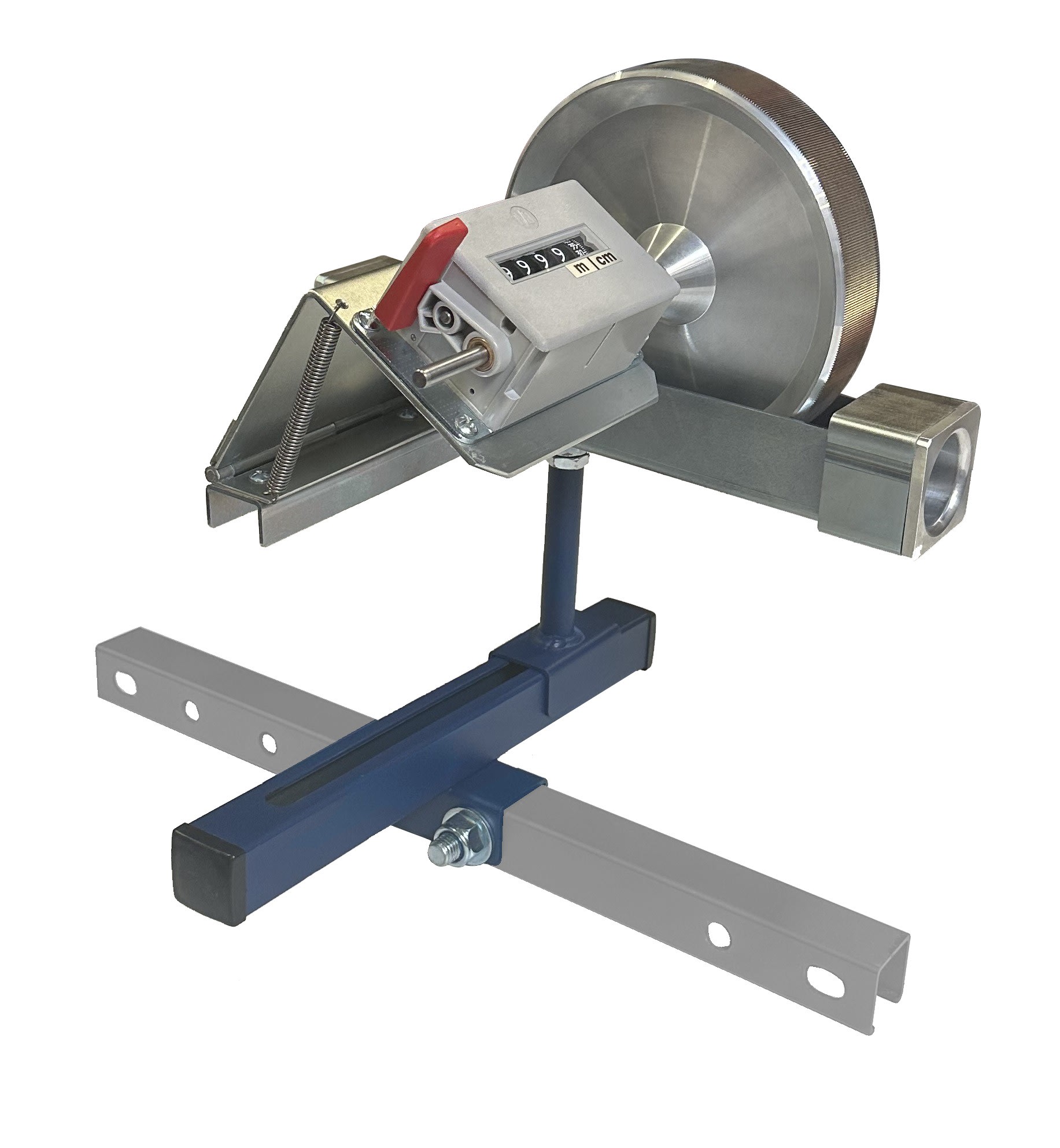 Cable Equipements - Option métreuse M35 roue aluminium, pour SPIRO-H2 de table - Pour diamètre maxi