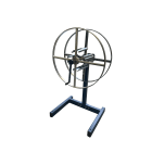 Cable Equipements - SPIRO-V-GR bobineuse-couronneuse manuelle VERTICALE avec gavette réglable Ø750mm