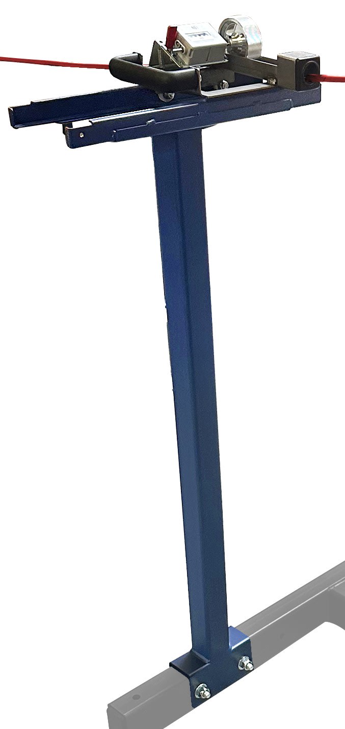 Cable Equipements - Option métreuse M20 sur banc de trancannage, roue aluminium strié, pour SPIRO-V-