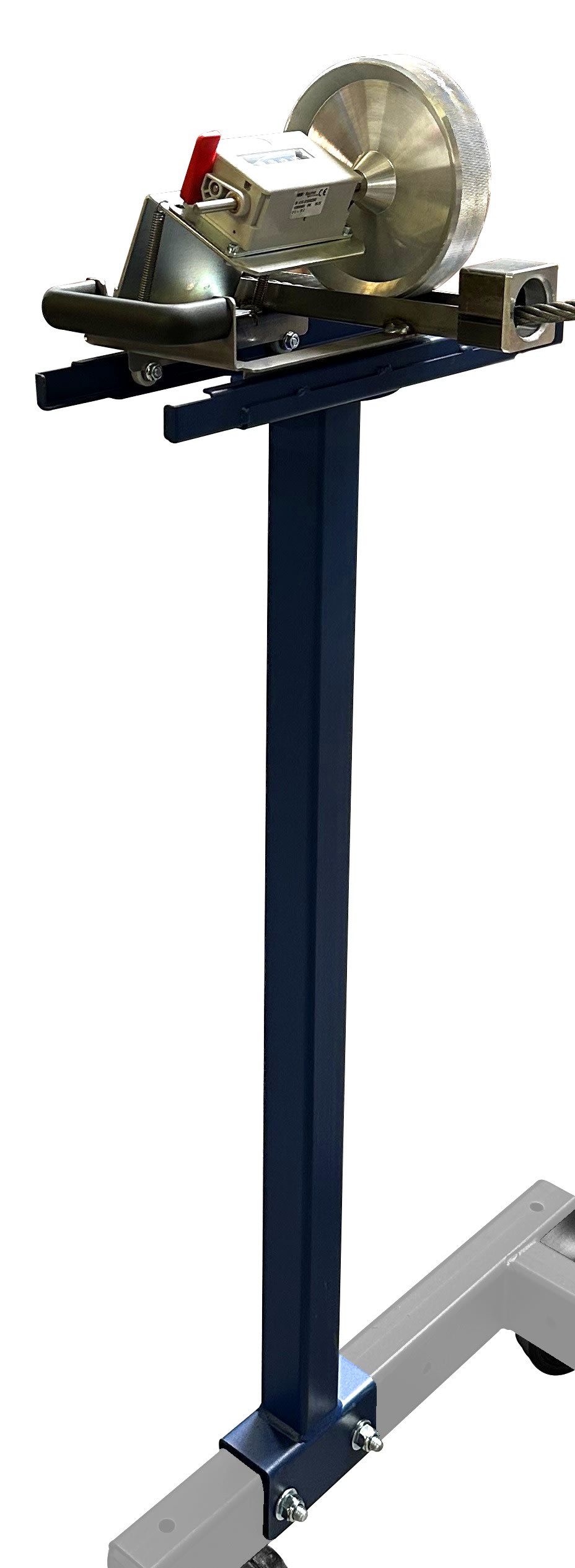 Cable Equipements - Option métreuse M35 pour SPIRO V, sur banc de trancannage, roue aluminium strié,