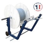 Cable Equipements - Chariot-dérouleur ST1, pour touret poids maxi 300 kg, diamètre 400 à 1050 mm,