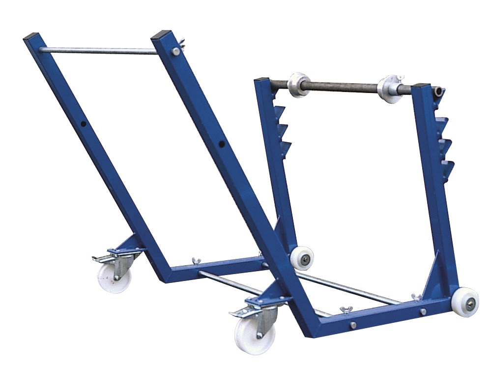 Cable Equipements - Chariot-dérouleur ST2, pour touret poids maxi 450 kg, diamètre 900 à 1400 mm,