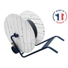 Cable Equipements - Chariot-dérouleur ST3 pour touret poids maxi 300 kg, Ø 550 à1050 mm, axe Ø60mm