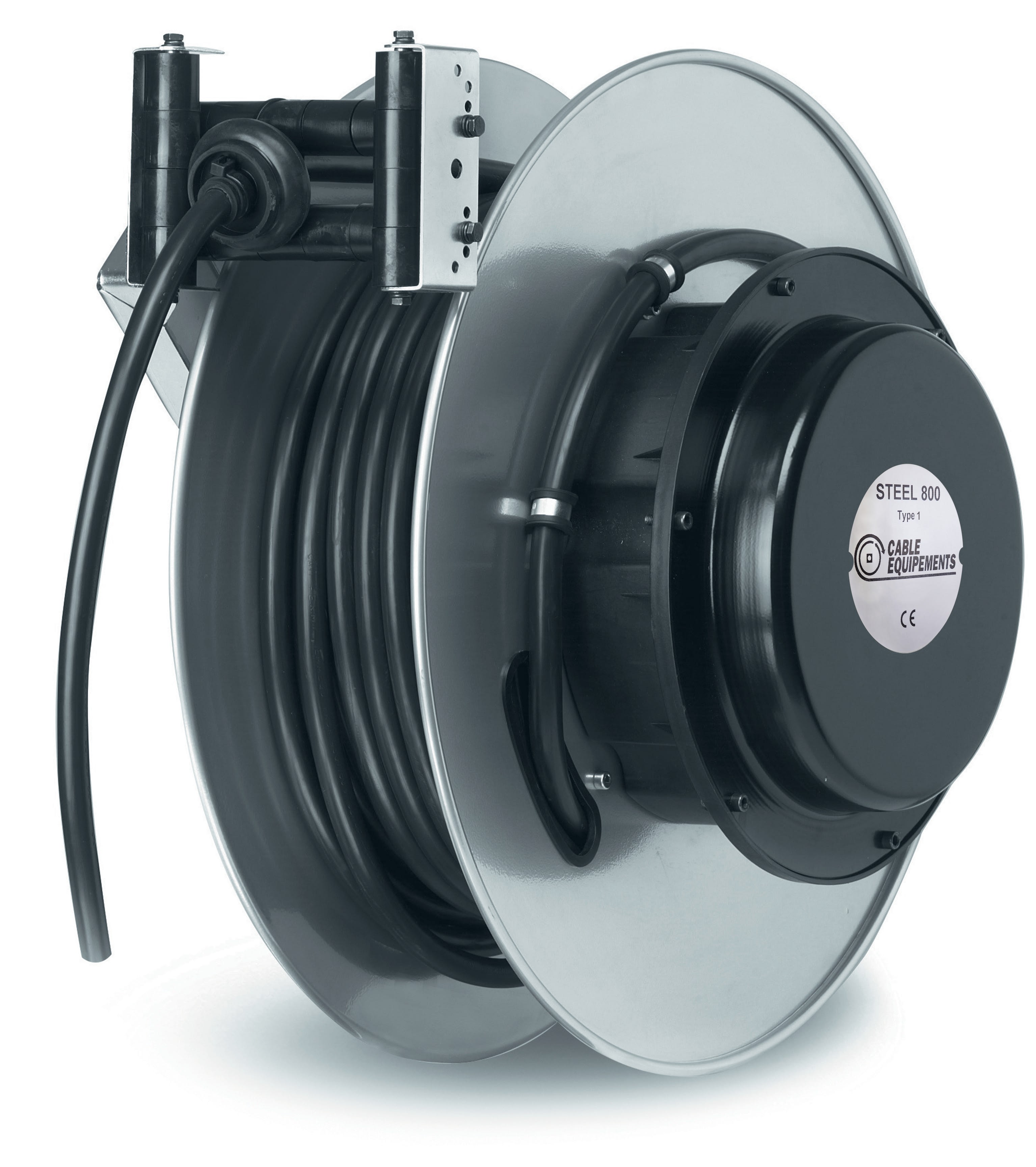 Cable Equipements - Enrouleur automatique 24+2m 16x1,5² IGUS CF130 -Bride en option (fixe seulement)