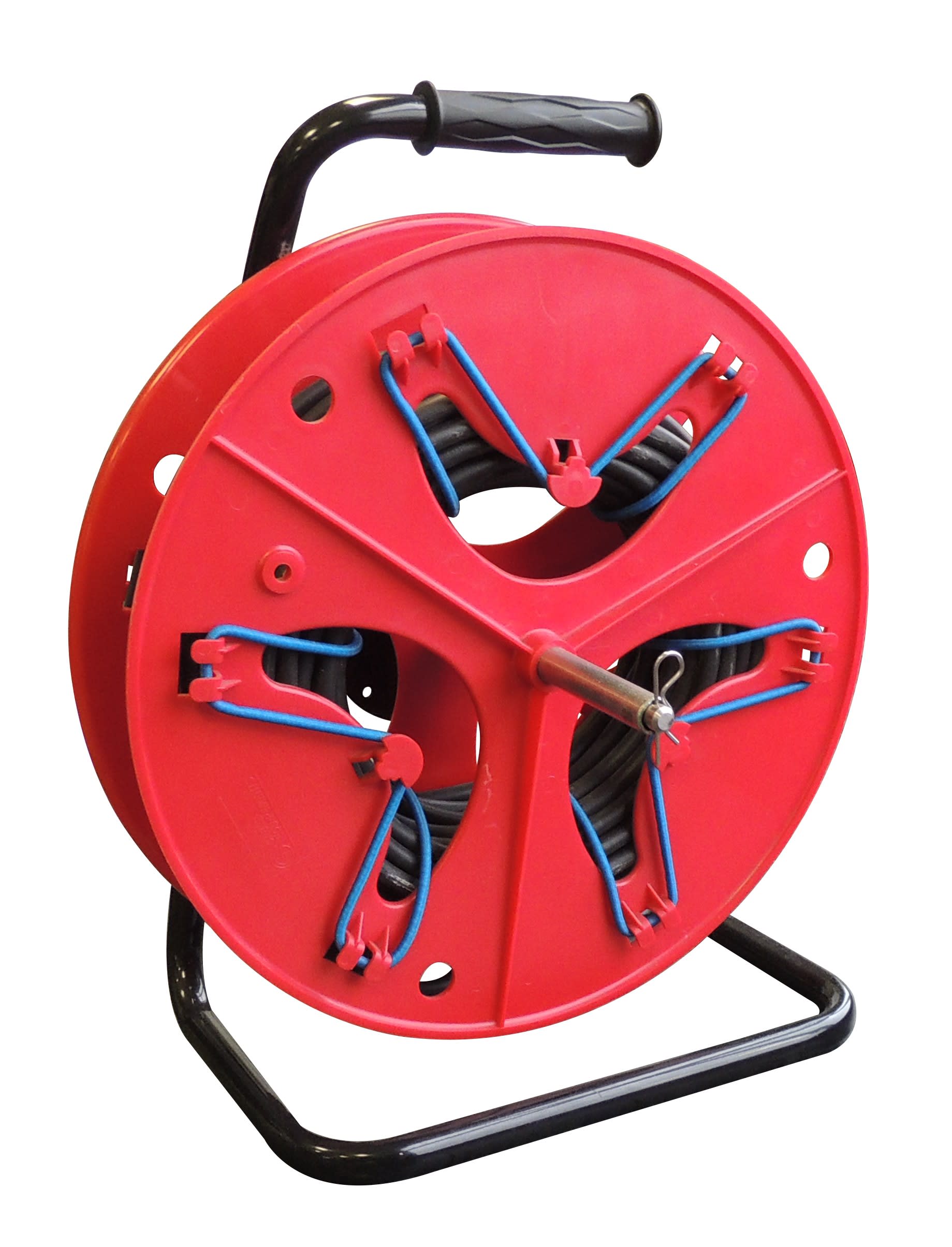 Cable Equipements - UNIQUAD 400 : dévidoir portatif pour couronne de fils, livré avec 1 bobine