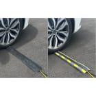 Cable Equipements - VOLGA DUO 15 (2,50m) - Noir avec adhésif anti-dérapant jaune/noir à coller -