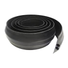 Cable Equipements - VOLGA DUO 2x23 (5 m) - Noir avec adhésif anti-dérapant jaune/noir à coller -