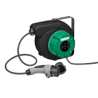 Cable Equipements - GREEN REEL 3.7 enrouleur avec borne de recharge 3,7 kW intégrée 4 m IP42 - Prise