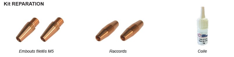Cable Equipements - Kit REPARATION pour aiguille de tirage en fibre de verre Ø 3mm : colle spéciale