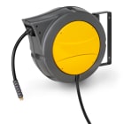 Cable Equipements - Enrouleur auto. YP321-FOOD - 12m tuyau PVC jaune Ø int 12,5mm (1/2") -