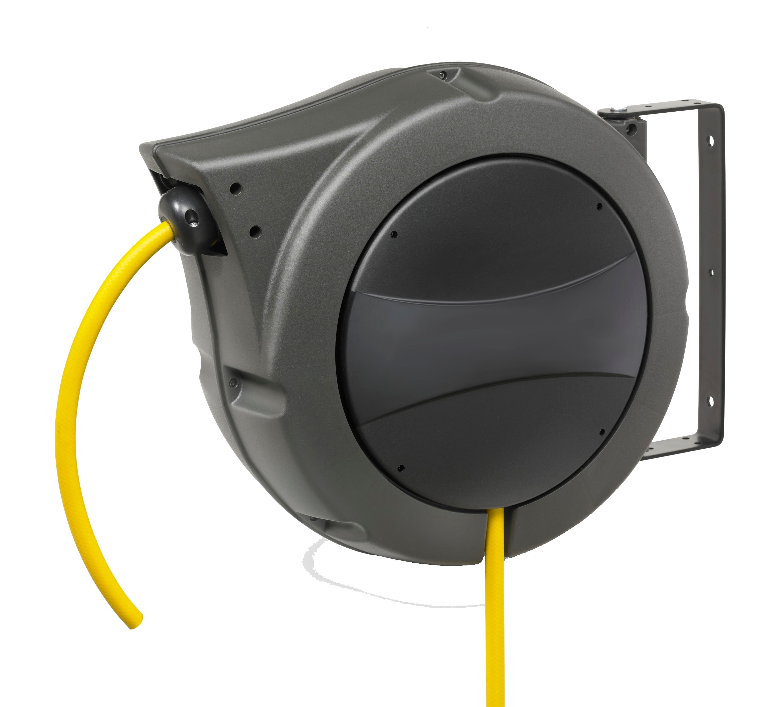 Cable Equipements - Enrouleur auto. YP312AGRI - 18m tuyau PVC jaune Ø int 12,5mm (1/2") -