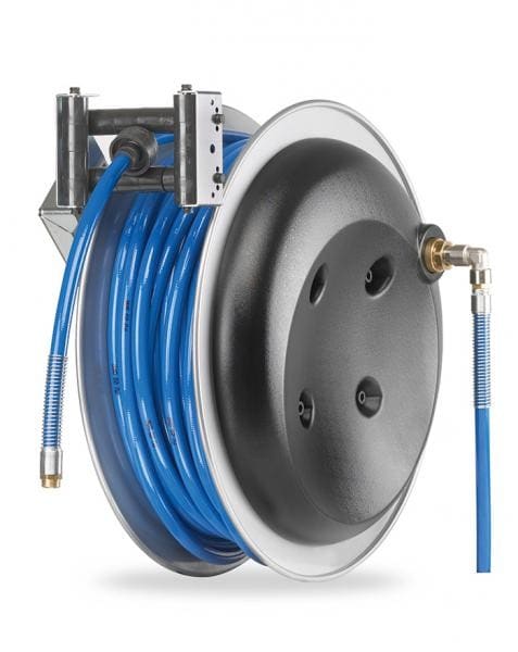 Cable Equipements - Enrouleur rappel auto. YS6 - 32m TUYAU KPU Ø int. 10mm (3/8") -Maxi 20 bars
