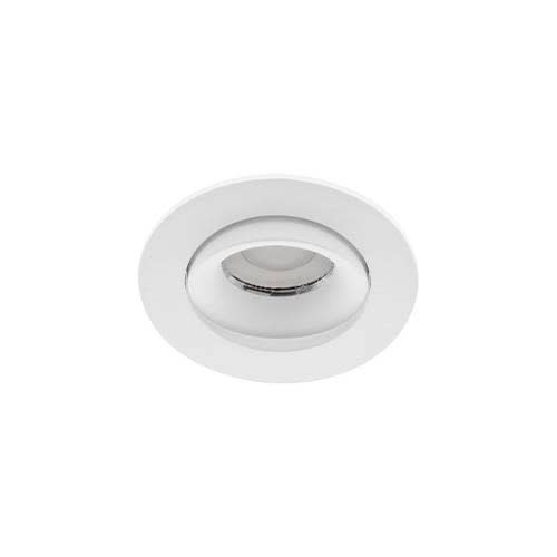 Spot LED DEEP encastré rond orientable basse luminance Noir 9W