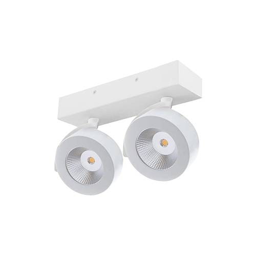 Indigo Lighting - EOLE 2 2x10W 2x1000Lm 3000K 36° DIM BLANC MAT