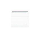 Airelec - Radiateur noveo - 1250W - horizontal - blanc satine