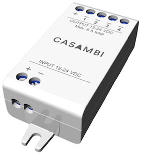 Planlicht - Casambi CBU-PWM4 Variateur PWM Bluetooth LxlxH : 72,6x30x18mm