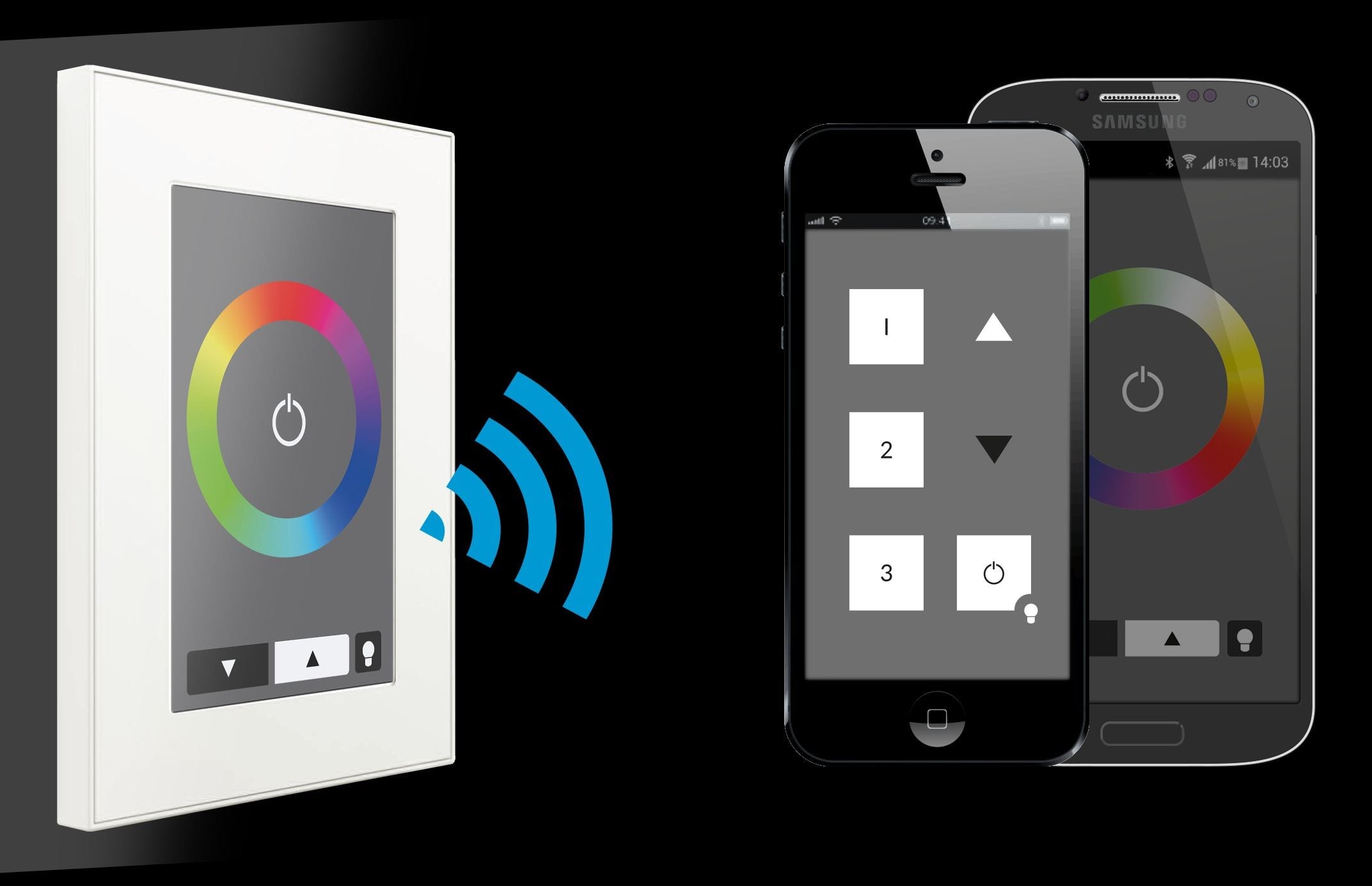 Planlicht - DALI-Bluetooth 4.0 Écran tactile 02 IP20