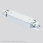 Planlicht - Alim. a gauche pour rail 3 phases carre blanc Lxl : 80mm