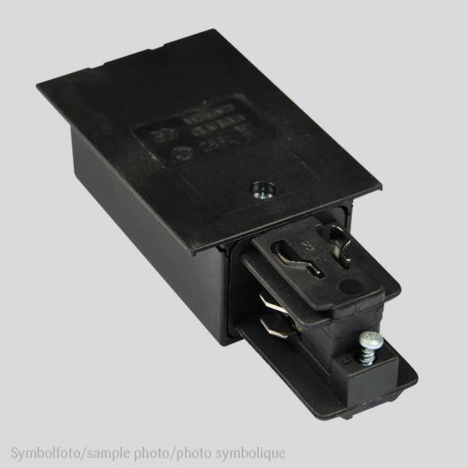 Planlicht - LKM non-dim 3~alimentation en fin droite encastré noir LxlxH : 88,5x53x33mm