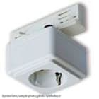 Planlicht - Adaptateur de prise multifonction pour rail 3 phas noir