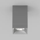 Planlicht - spacetube E projecteur en saillie argent LED 3000K 10,5W 926lm 36° CRI90