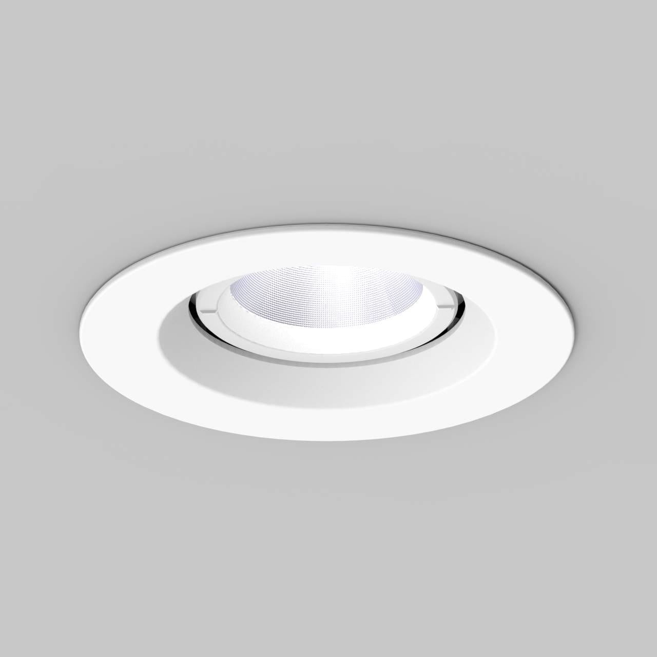 Planlicht - toulon encastré blanc 82mm LED 2700K 8.1W 591lm 40° CRI90