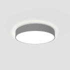 Planlicht - ophelia en saillie di/id argent prism. 420mm LED HO 3000K 22W 2464lm DALI CRI90